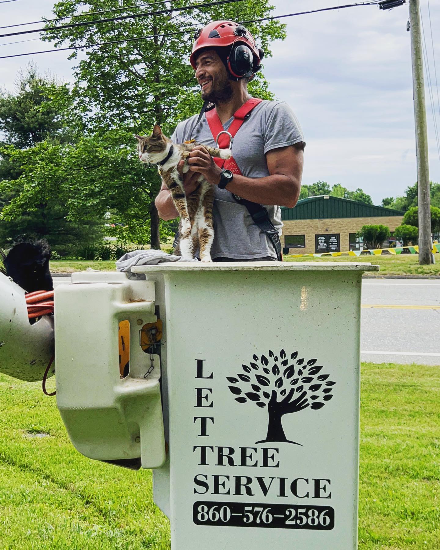 Eddie Letts, owner of Letts Tree Service, Windham County CT